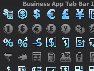 Business App Tab Bar Icons Screenshot 1