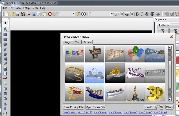 Aurora 3D Text & Logo Maker Screenshot 1