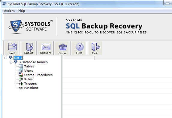 Latest SQL BAK Recovery Tool Screenshot 1