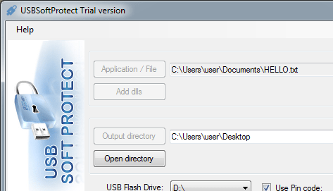 USBSoftProtect Screenshot 1
