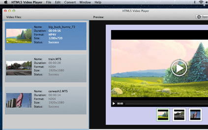 HTML5 Video Player Screenshot 1