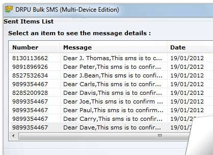 GSM Mobile Text SMS Screenshot 1
