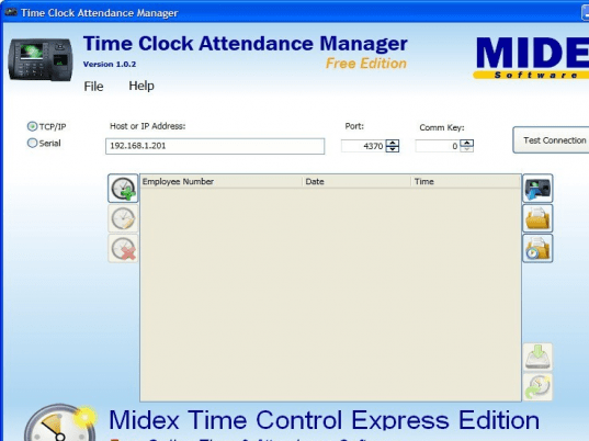 Time Clock Attendance Manager Screenshot 1