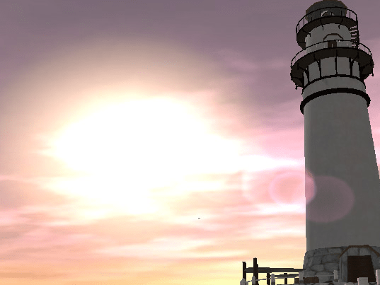 Lighthouse 3D Screensaver Screenshot 1