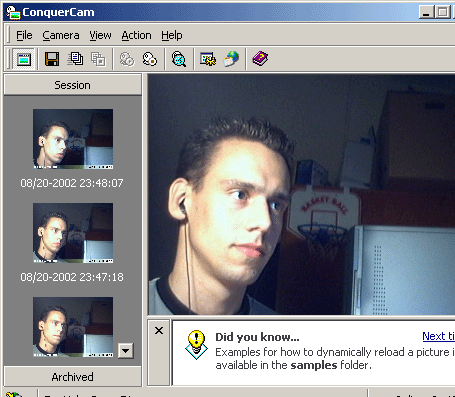 ConquerCam Screenshot 1