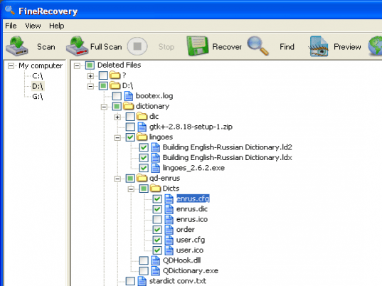 FineRecovery Enterprise Screenshot 1