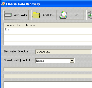 CD Data Rescue Screenshot 1