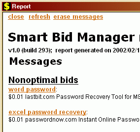 Smart Bid Manager Screenshot 1