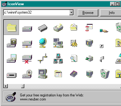 IconViewer Screenshot 1
