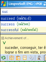 LingvoSoft Talking Dictionary English <-> Portuguese for Pocket PC Screenshot 1