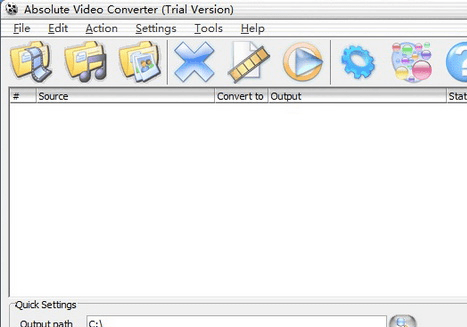 Absolute Video Converter Screenshot 1