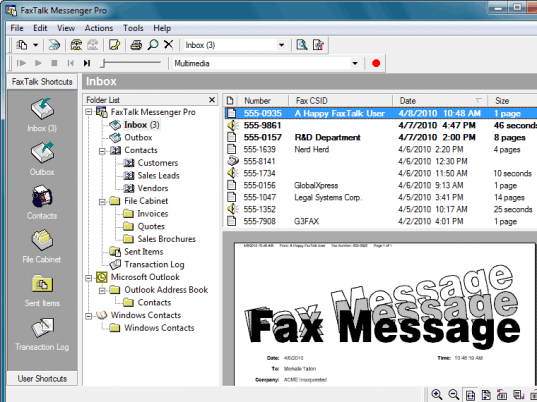 FaxTalk Messenger Pro Screenshot 1
