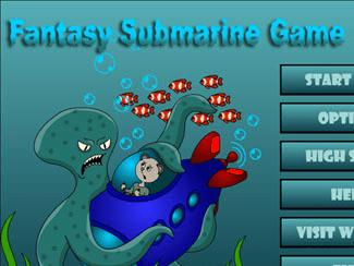 Fantasy Submarine Game Screenshot 1