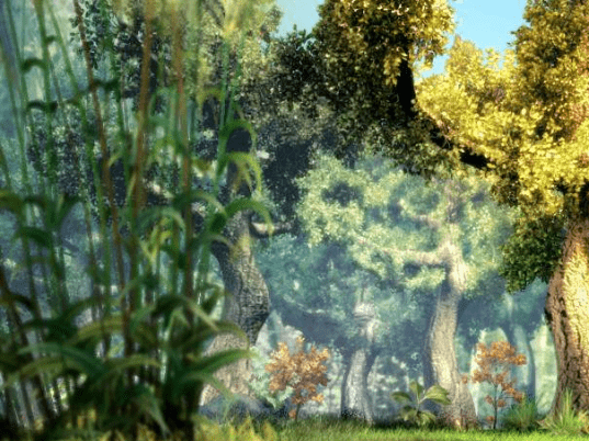 3D Fantasy River Screensaver Screenshot 1