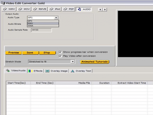 Video Edit Converter Gold Screenshot 1