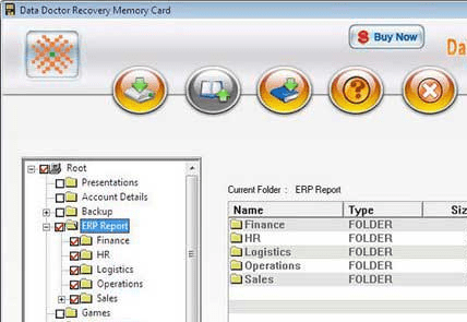 Memory Card Data Salvage Tool Screenshot 1