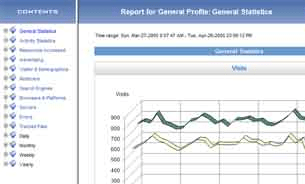 Nihuo Web Log Analyzer for Linux Screenshot 1
