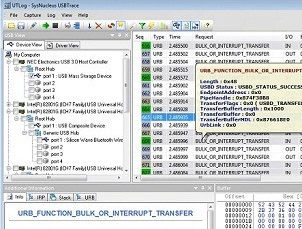 USBTrace - USB Protocol Analyzer Screenshot 1