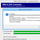 DBX to PST Converter Screenshot 1