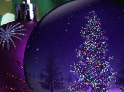 Christmas Globe Animated Wallpaper Screenshot 1