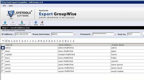 Groupwise Task to Outlook Screenshot 1