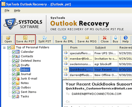 Inbox Repair Tool Download Screenshot 1
