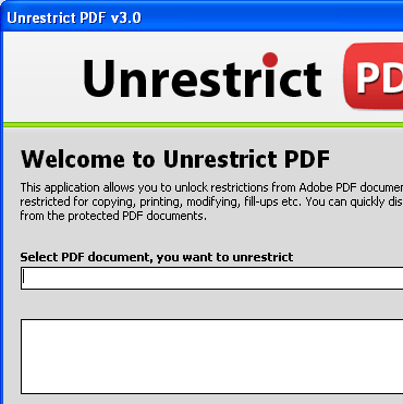 Bypass PDF Print Protection Screenshot 1