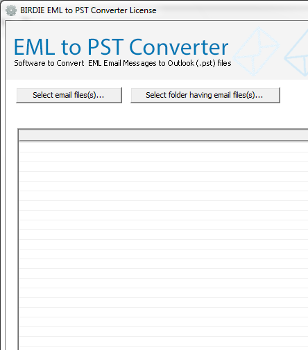 Windows Mail to PST Converter Screenshot 1