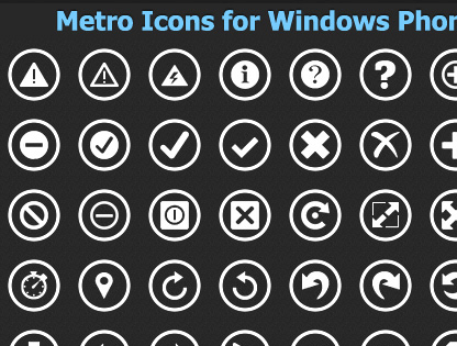 Metro Icons Screenshot 1