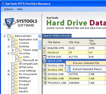 Recover Data from Laptop Hard Drive Screenshot 1