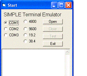 Windows Std Serial Comm Lib for VB Screenshot 1