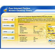 Free Internet/System History Cleaning Studio Screenshot 1