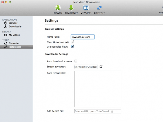 Mac Video Downloader Screenshot 1