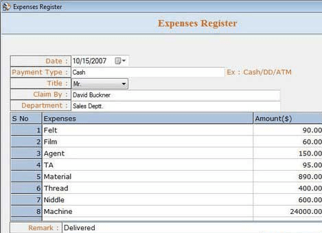 Professional Accounting Software Screenshot 1