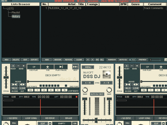 DSS DJ Screenshot 1