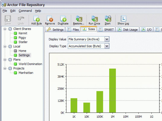 Arctor File Repository Screenshot 1