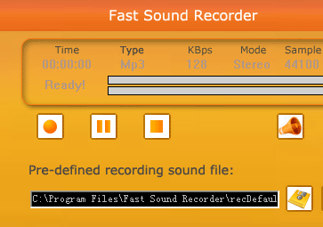 Fast Sound Recorder Screenshot 1