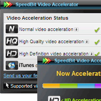 SpeedBit Video Accelerator Screenshot 1