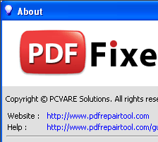 PDF Fixer Screenshot 1