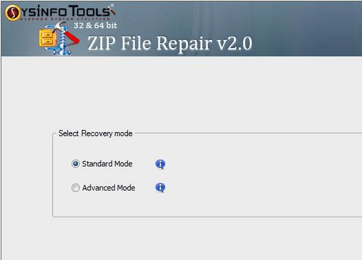 SysInfoTools ZIP Repair Screenshot 1
