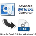 Free download Advanced BAT to EXE Converter