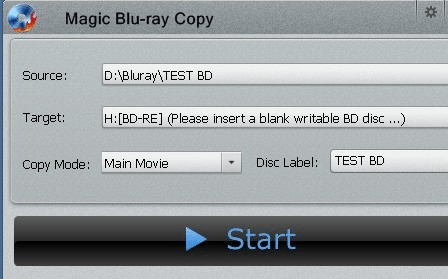 Magic Blu ray Copy Screenshot 1