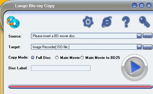 Longo Blu-ray Copy Screenshot 1