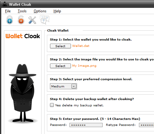 Wallet Cloak Screenshot 1