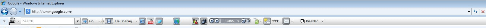 Online Sharing Toolbar Screenshot 1