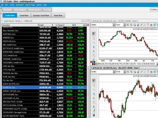 CFD Trader Screenshot 1