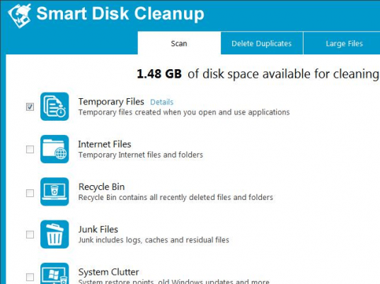 Smart Disk Cleanup Screenshot 1