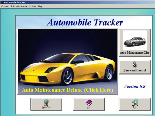Automobile Tracker Screenshot 1