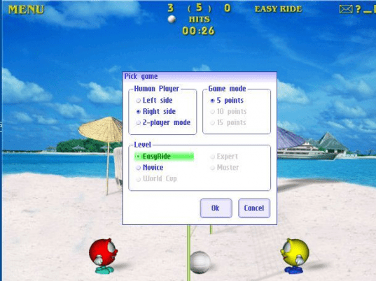Volley Balley Screenshot 1