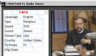 3webTotal Tv & Radio Tuner Screenshot 1